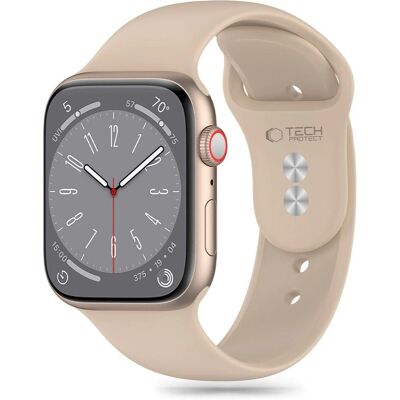 Tech-Protect Walnuss Silikon Apple Watch Armband - Smartwatch Zubehör Tech-Protect Walnuss Silikon Apple Watch Armband - Smartwatch Zubehör
