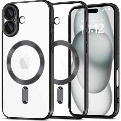 Tenkej iPhone 16 MagSafe Průhledný Tenký Kryt - Smartphone Puzdro Tenkej iPhone 16 MagSafe Průhledný Tenký Kryt - Smartphone Puzdro