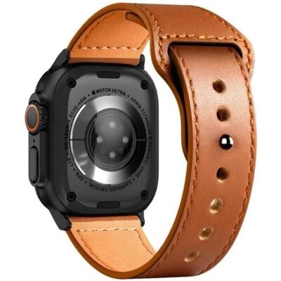 Pasek Tech-Protect Naturalfit do Apple Watch - Brązowy Pasek Tech-Protect Naturalfit do Apple Watch - Brązowy