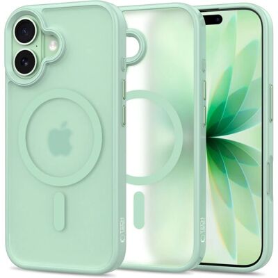 Tech-Protect - Magmat - Sage - Coque MagSafe iPhone Tech-Protect - Magmat - Sage - Coque MagSafe iPhone