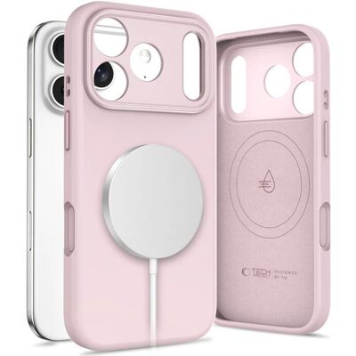 Tech-Protect - Uniq Hybrid MagSafe Cover - Rosa - Phone Case Tech-Protect - Uniq Hybrid MagSafe Cover - Rosa - Phone Case
