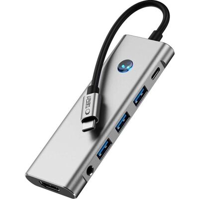 Baseus Space Grey 9-in-1 USB-C Hub-Adapter Baseus Space Grey 9-in-1 USB-C Hub-Adapter