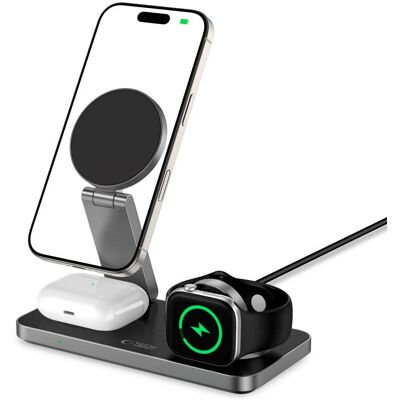 Ασύρματος φορτιστής MagSafe της Tech-Protect - Smartphone, Ρολόι, Ακουστικά Ασύρματος φορτιστής MagSafe της Tech-Protect - Smartphone, Ρολόι, Ακουστικά