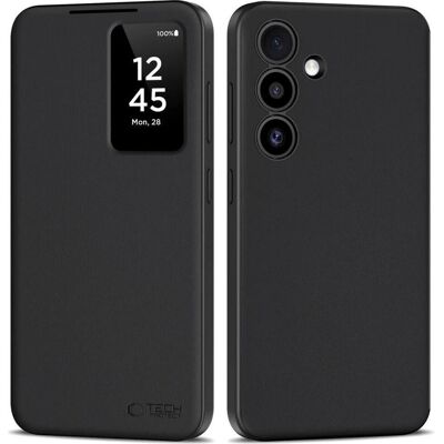 Tech-Protect Galaxy S25 Matowy Czarny Inteligentny Portfel - Inteligentny Portfel Tech-Protect Galaxy S25 Matowy Czarny Inteligentny Portfel - Inteligentny Portfel
