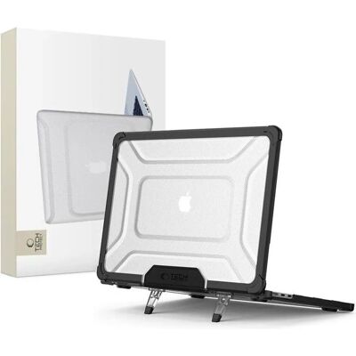 MacBook Air 13 M2/M3/M4 Cover - Svart/Klar MacBook Air 13 M2/M3/M4 Cover - Svart/Klar