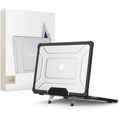 MacBook Air 15 M2/M3/M4 Veske - Svart/Klart MacBook Air 15 M2/M3/M4 Veske - Svart/Klart