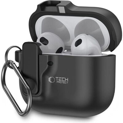 Apple AirPods 4 Tech-Protect Slim Hook Hülle - Ohrhörerhülle Apple AirPods 4 Tech-Protect Slim Hook Hülle - Ohrhörerhülle