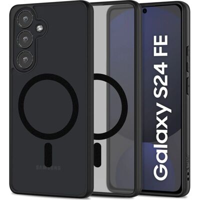 Tech-Protect Samsung Galaxy S24 FE MagSafe Cover - Sort Tech-Protect Samsung Galaxy S24 FE MagSafe Cover - Sort
