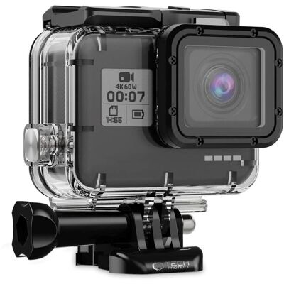 Tech-Protect Gopro Hero 5 6 7 Wasserfeste Hülle - Transparent Tech-Protect Gopro Hero 5 6 7 Wasserfeste Hülle - Transparent