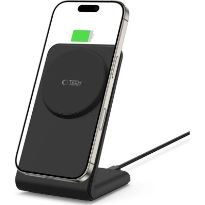 Tech-Protect MagSafe Kabellose Ladestation - Schwarz Tech-Protect MagSafe Kabellose Ladestation - Schwarz