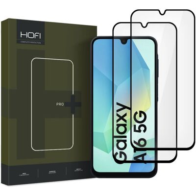 Protection d'écran Hofi Glass Pro+ pour Samsung Galaxy A16 / A26 - 2 Pièces - Noir - Publicité Protection d'écran Hofi Glass Pro+ pour Samsung Galaxy A16 / A26 - 2 Pièces - Noir - Publicité