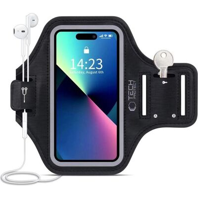 TECH-PROTECT M4 UNIVERSAL SPORT ARMBAND - Schwarz TECH-PROTECT M4 UNIVERSAL SPORT ARMBAND - Schwarz