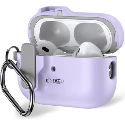 Tech-Protect AIRPODS PRO 1 / 2 Lavendel - Kopfhörer Tasche Tech-Protect AIRPODS PRO 1 / 2 Lavendel - Kopfhörer Tasche