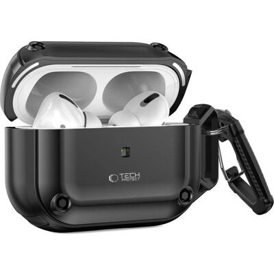Tech-Protect Apple Airpods Pro 1 / 2 Schwarz - Kopfhörertasche Tech-Protect Apple Airpods Pro 1 / 2 Schwarz - Kopfhörertasche