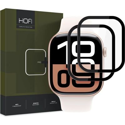Protégecran Hofi Hybrid Pro+ pour Apple Watch 10 (42mm) Noir - Publicité Protégecran Hofi Hybrid Pro+ pour Apple Watch 10 (42mm) Noir - Publicité
