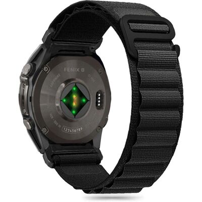 Tech-Protect Garmin Nylon Pro urrem - Sort - Smartwatch Rem Tech-Protect Garmin Nylon Pro urrem - Sort - Smartwatch Rem