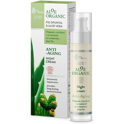 Aloe Organic Nachtcreme 50ml - Natürliche Bio-Nachtpflege Aloe Organic Nachtcreme 50ml - Natürliche Bio-Nachtpflege