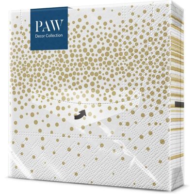 PAW - Noël Sphères Or - 33x33 cm - 20 pièces PAW - Noël Sphères Or - 33x33 cm - 20 pièces