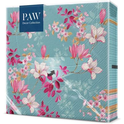 Serviettes Paw Lunch Magnolia - Serviettes - Publicité Serviettes Paw Lunch Magnolia - Serviettes - Publicité