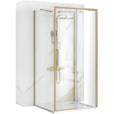 REA Rapid Slide Brushed Gold - Kabina prysznicowa REA Rapid Slide Brushed Gold - Kabina prysznicowa