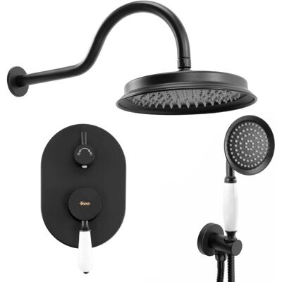 Sada sprch REA Serra Black - Typ sprchy Sada sprch REA Serra Black - Typ sprchy