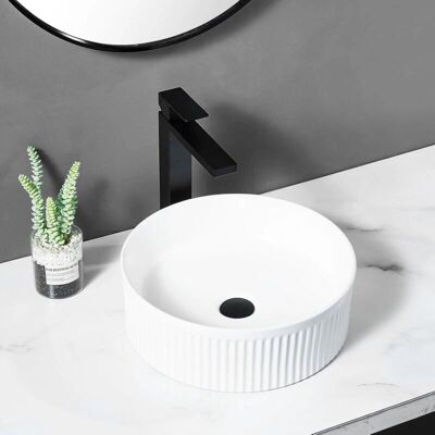 Umywalka ceramiczna Selina od REA - Na blat Umywalka ceramiczna Selina od REA - Na blat