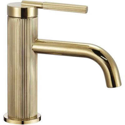Rea Monaco Gold Low - Faucet - Modern, Durable, PVD, 110mm Spout Rea Monaco Gold Low - Faucet - Modern, Durable, PVD, 110mm Spout