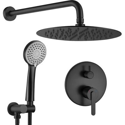 Rea Ontario Black Shower Set - Shower Set Rea Ontario Black Shower Set - Shower Set