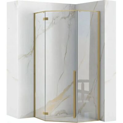 Rea Diamond Przesuwna Ścianka Prysznicowa - 90x90 cm - Elegancki Design Rea Diamond Przesuwna Ścianka Prysznicowa - 90x90 cm - Elegancki Design
