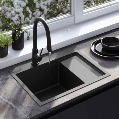 REA - FIN BLACK - Czarny - Sink REA - FIN BLACK - Czarny - Sink