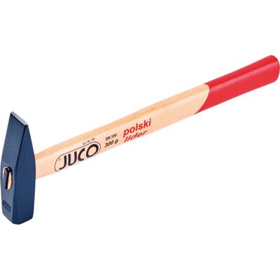 JUCO Hammer - Kreuzkopf, 0,1 kg, Schwarz/Rot/Holz - Hammer JUCO Hammer - Kreuzkopf, 0,1 kg, Schwarz/Rot/Holz - Hammer