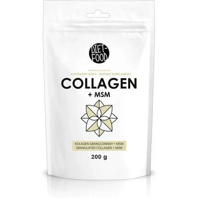 Diet-Food Kollagen + MSM - 200g Diet-Food Kollagen + MSM - 200g