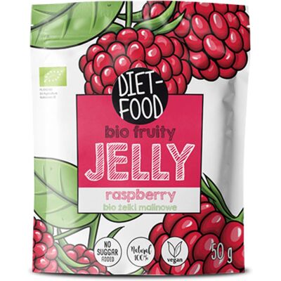EKO DIET Żelki z malinami - Żywność EKO DIET Żelki z malinami - Żywność