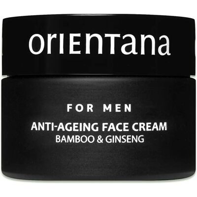 Orientana Bambus & Ginseng Anti-Aging Creme - Hautpflege für Männer Orientana Bambus & Ginseng Anti-Aging Creme - Hautpflege für Männer