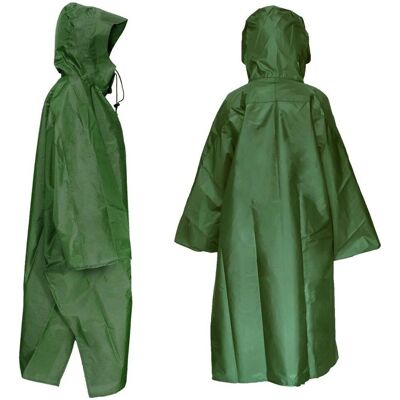 Rockland Cloud Poncho - Ciemnozielony - Unisex - Poncho Rockland Cloud Poncho - Ciemnozielony - Unisex - Poncho