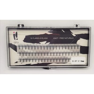 Ibra 90-Lash 9mm Natürliche Wimpernverlängerung - Wimpern Extensions Ibra 90-Lash 9mm Natürliche Wimpernverlängerung - Wimpern Extensions