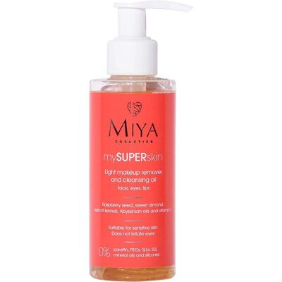 Miya Cosmetics mySUPERskin make-up verwijderende olie - 140 ml Miya Cosmetics mySUPERskin make-up verwijderende olie - 140 ml