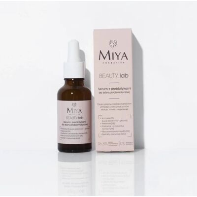 Miya Cosmetics Beauty Lab Serum mit Präbiotika - Gesichtsserum bei Problemhaut Miya Cosmetics Beauty Lab Serum mit Präbiotika - Gesichtsserum bei Problemhaut