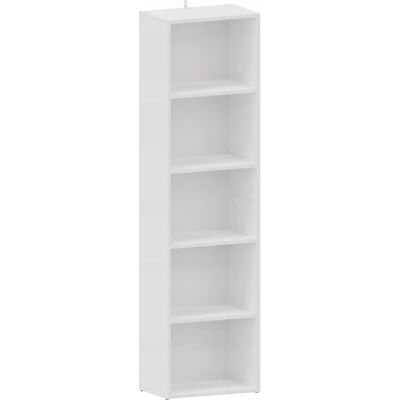 BODO - DUAL R50O - Weiß - 4-shelf - Bookcase BODO - DUAL R50O - Weiß - 4-shelf - Bookcase