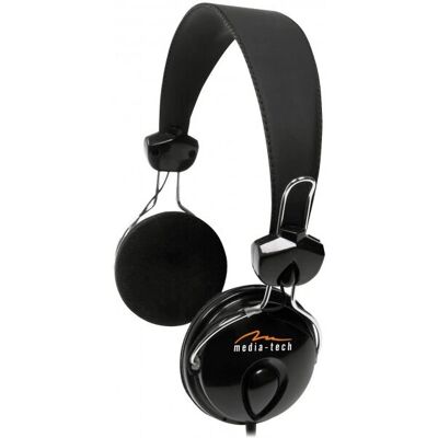 Auriculares Media-Tech MT3505 - Cableados Llamadas/Música Negro Auriculares Media-Tech MT3505 - Cableados Llamadas/Música Negro