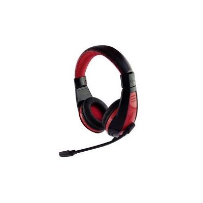 Media-Tech MT3574 Schwarzes-Rotes Kabel Gaming-Headset Media-Tech MT3574 Schwarzes-Rotes Kabel Gaming-Headset