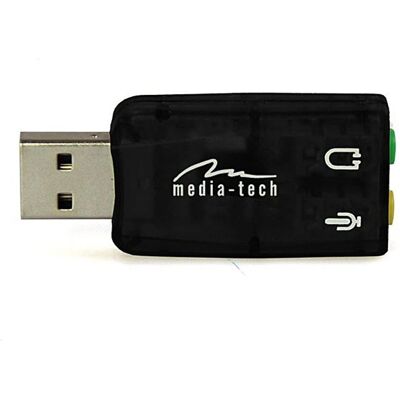 Külső USB 2.0 hangkártya Media-Tech Virtu 5.1 - 5.1 Surround Külső USB 2.0 hangkártya Media-Tech Virtu 5.1 - 5.1 Surround