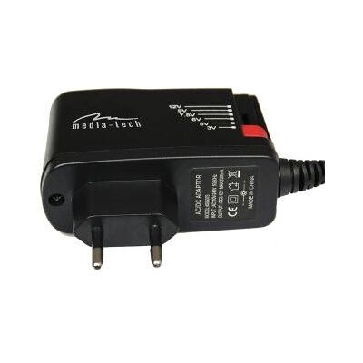 Media-Tech MT6267 Adaptador de corriente universal - Smartphone, Tablet, 8 cabezales Media-Tech MT6267 Adaptador de corriente universal - Smartphone, Tablet, 8 cabezales