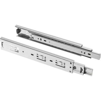 GTV - Ball Bearing Drawer Runners - 450mm - Pair - drawer hardware GTV - Ball Bearing Drawer Runners - 450mm - Pair - drawer hardware