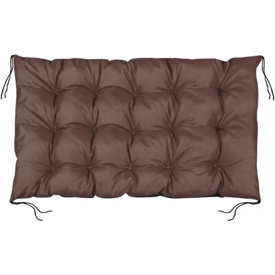 UnknownBrand - 120x80cm cojín para europalet - Marrón - PVC impermeable - Cojín para banco de jardín UnknownBrand - 120x80cm cojín para europalet - Marrón - PVC impermeable - Cojín para banco de jardín