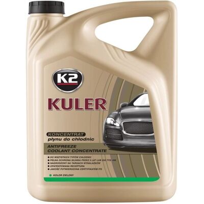 Concentrado de líquido de arrefecimento verde K2 - 5L Concentrado de líquido de arrefecimento verde K2 - 5L