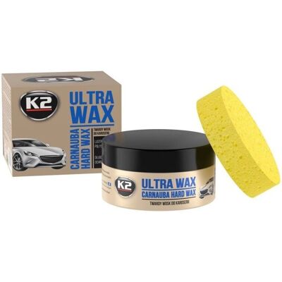 Carmotion Polska sp. z o.o. Ultra Wax Twardy Wosk Carnauba Z Gąbką - Lackpolitur Carmotion Polska sp. z o.o. Ultra Wax Twardy Wosk Carnauba Z Gąbką - Lackpolitur