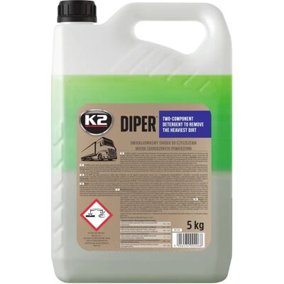 K2 Diper 5L - Schwerer Zwei-Komponenten-Reinigungsschaum K2 Diper 5L - Schwerer Zwei-Komponenten-Reinigungsschaum