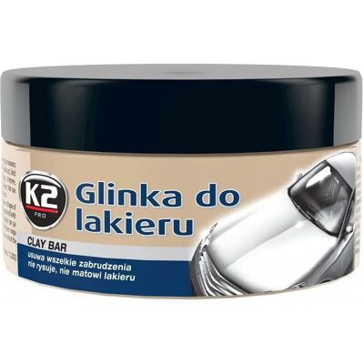K2 Glinka 200g - Argila para remoção de contaminantes da pintura K2 Glinka 200g - Argila para remoção de contaminantes da pintura