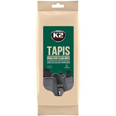 Acessórios de limpeza interior do veículo K2 - Toalhas úmidas 24pcs Acessórios de limpeza interior do veículo K2 - Toalhas úmidas 24pcs